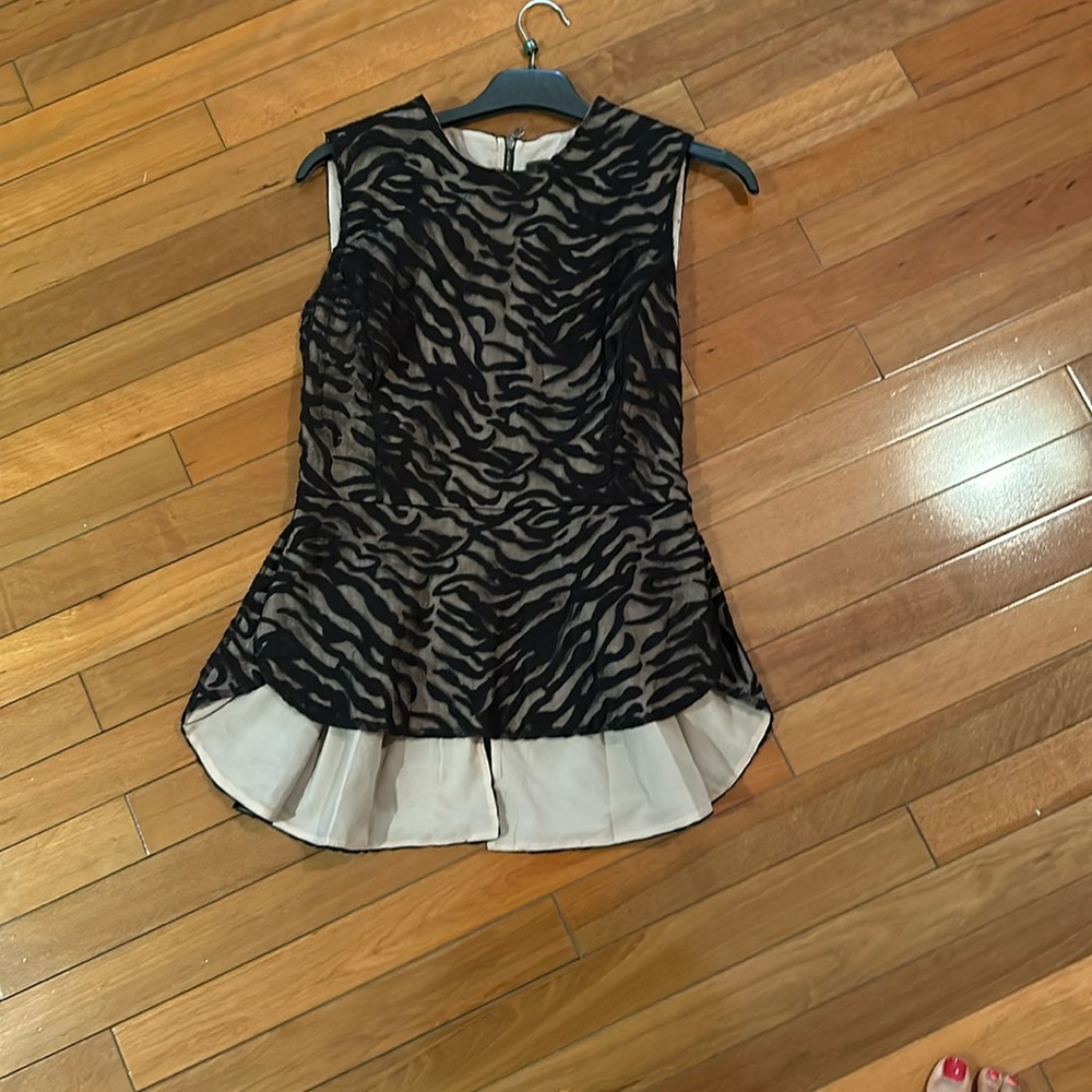 BCBG Maxazria Peplum Top